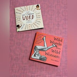 Wild Words from Wild Women & What a Wonderful Word Book Bundle